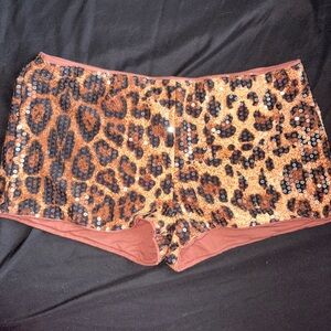 Cheetah shorts